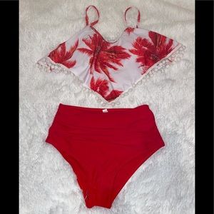 Two piece bathing suit. NWOT.